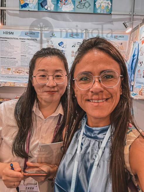 Mingta en la Feria de Cantón