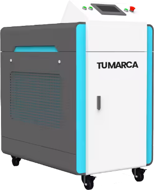 Máquina de soldadura láser con marca propia