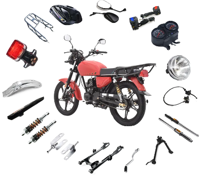 Piezas de repuestos para motos por mayor